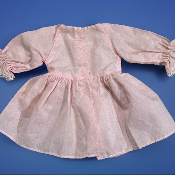 Vtg 1970s Fisher Price “My Friend Mandy” Pink Replacement Dress Fits 16” Doll - Picture 3 of 8
